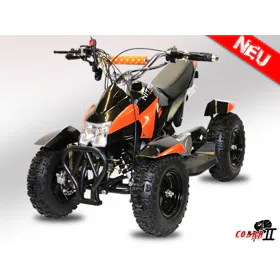 Dětská čtyřkolka ATV Cobra 2 49cc oranžová + el. start