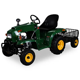 Zahradní traktor s přívěsem 110ccm