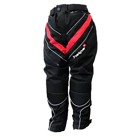 Dětské moto kalhoty HEIPE červené