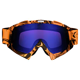 Oranžové Cross/MTB brýle - modro-fialové sklo
