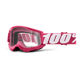 Dětské brýle 100% STRATA 2 (růžové, čiré plexi)