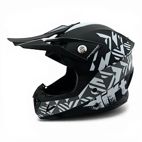 Dětská cross helma MiniRocket DIRT, Grey