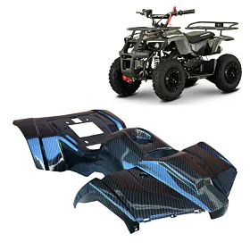 Kapotáž pro čtyřkolku MiniHunter, carbon