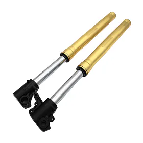 Přední vidlice pitbike 625mm, zlaté