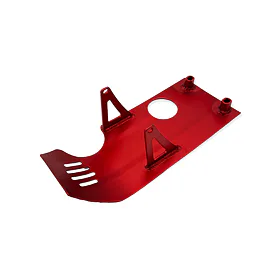 Kryt pod motor, červený