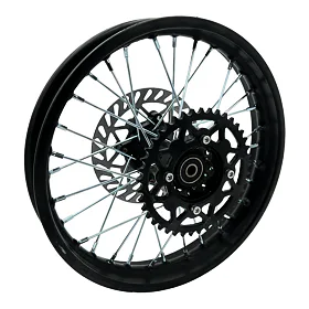 Ráfek 14" Zadní, T02-12mm s kotoučem a rozetou
