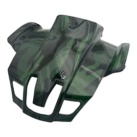 Čelní plast na dětskou čtyřkolku Toronto zelené camo