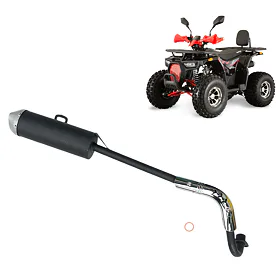 Výfuk pro čtyřkolky Hunter II 125cc/150cc