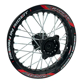 Zadní ráfek pitbike 12 palců RIDEIT černá