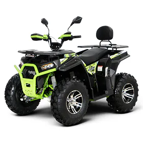Elektrická čtyřkolka MiniRocket TerraX 6000W, zelená