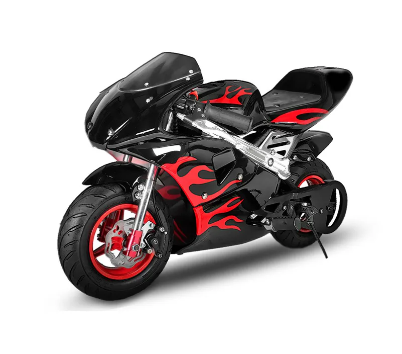 Minibike FLAME EDITION, černá-červená