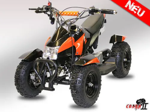 Dětská čtyřkolka ATV Cobra 2 49cc oranžová + el. start