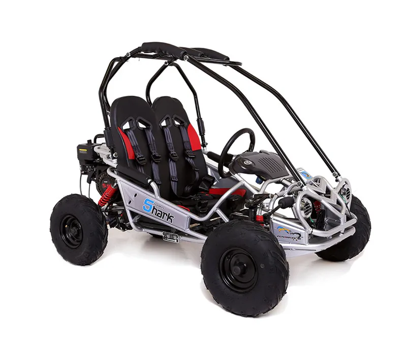Dětská Buggy Shark 156ccm- Stříbrná