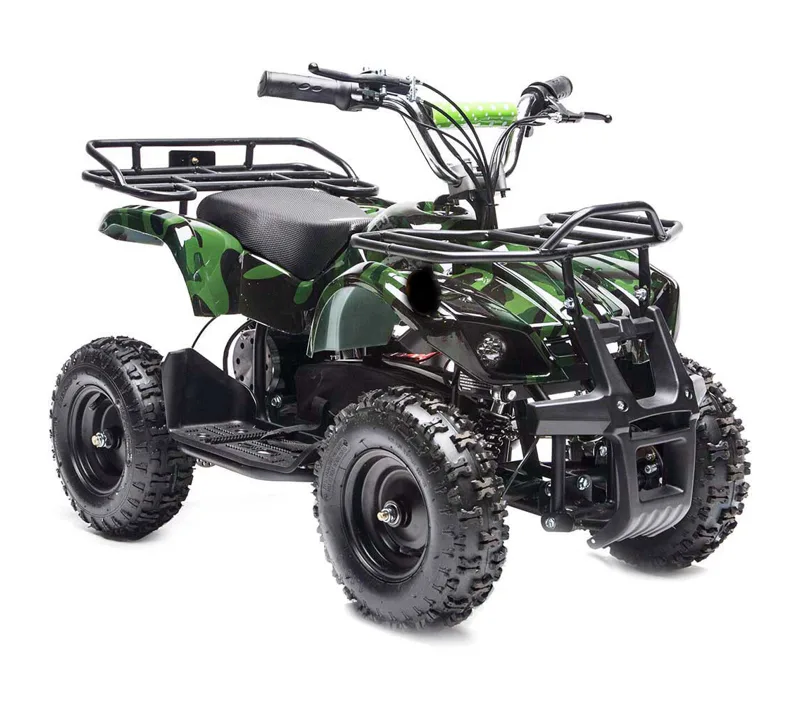 Dětská čtyřkolka Eco Torino 800W Green Camo