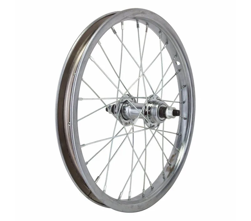 Kompletní zadní ráfek pro skládací kola 16x1.75