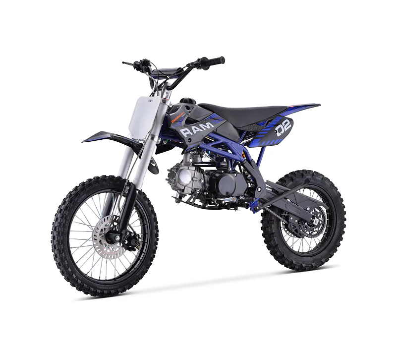 Pitbike SKY 17/14, 125ccm - Modrý