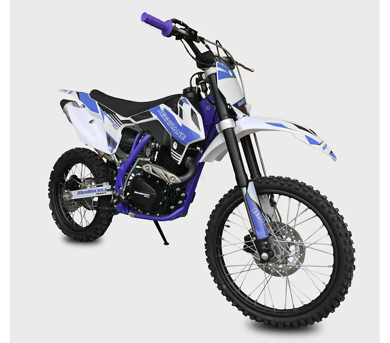 Pitbike MiniRocket Hurricane 250ccm 19x16, modrá