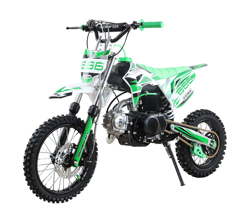 Pitbike MiniRocket Storm 125ccm 14x12, zelený