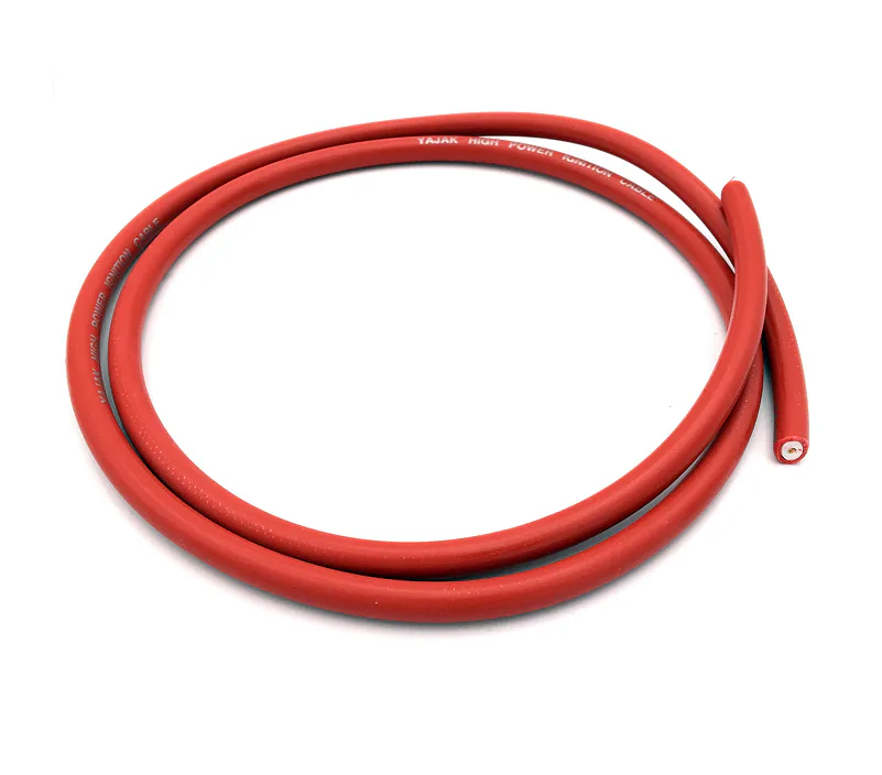 Zapalovací kabel ke svíčce červený - 1m