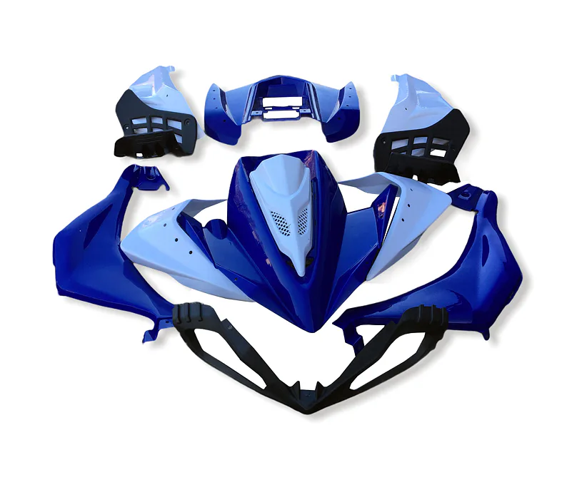 Sada plastů ATV Speedy 125ccm- modrá/bílá