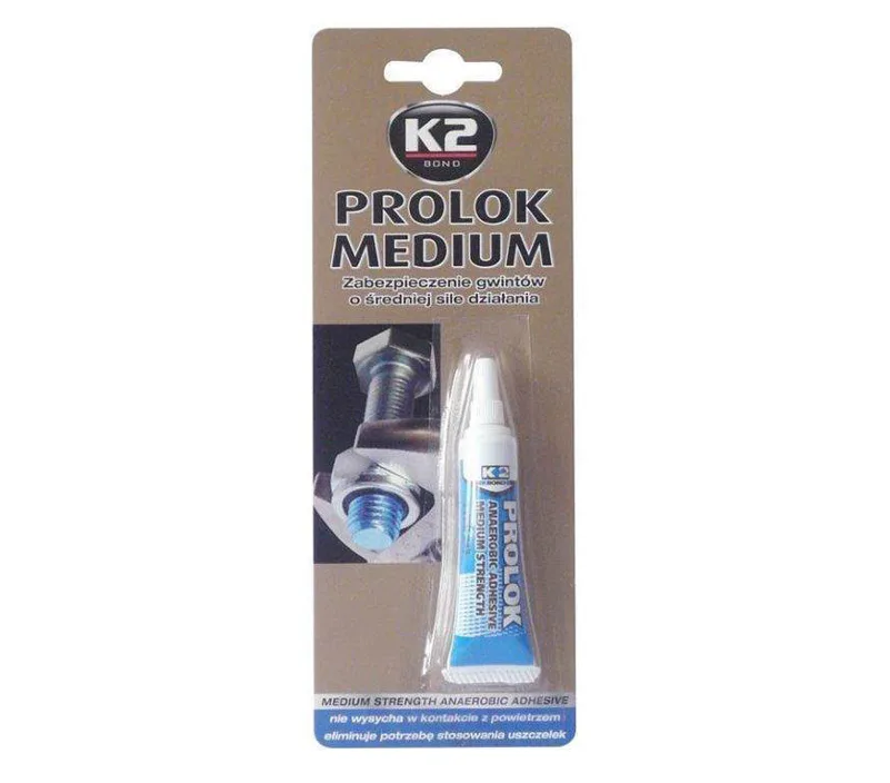 Lepidlo (fixátor) šroubových spojů K2-PROLOK MEDIUM-243