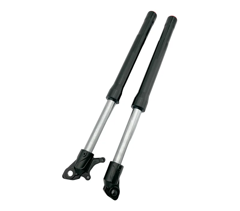 Přední hydraulická vidlice pro minicross, černá