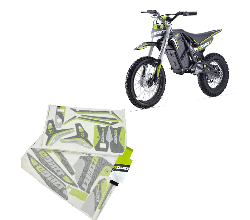 Sada polepů pro MiniRocket eDIRT, zelená