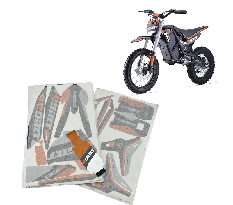 Sada polepů pro MiniRocket eDIRT, oranžová