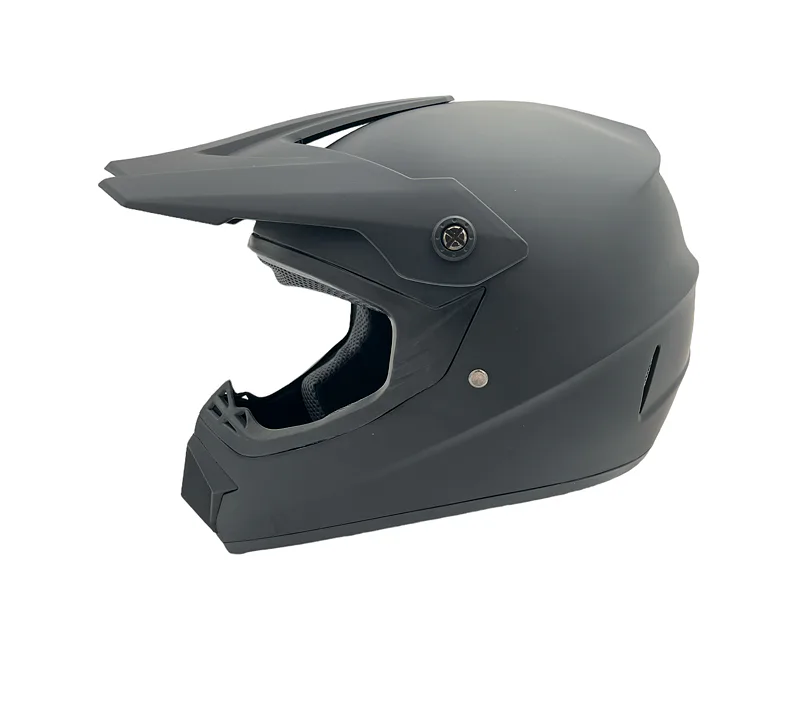 Dětská cross helma Future Black Matt