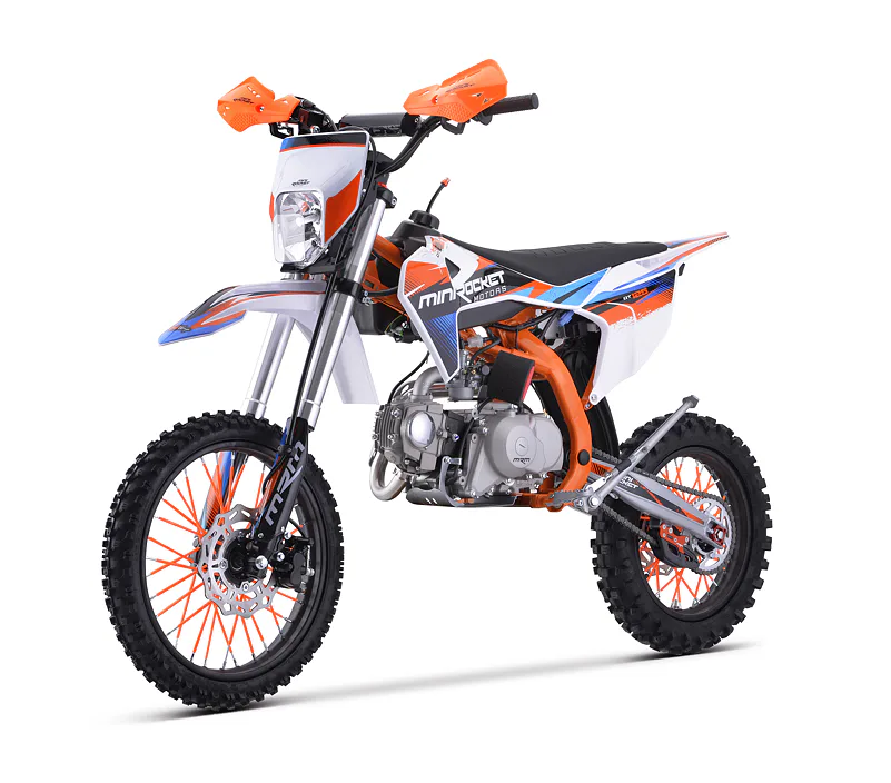 Pitbike MiniRocket DT125 17"/14" Automat, oranžový