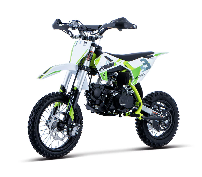 Pitbike Zuumav S3 125cc 14/12 - zelená