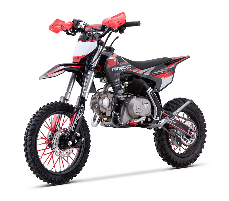 Pitbike MiniRocket DK125 Poloautomat, černý