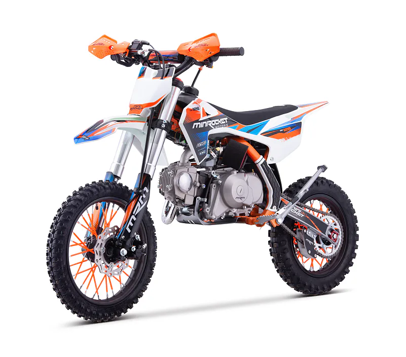 Pitbike MiniRocket DK125 14"/12" Automat, oranžový