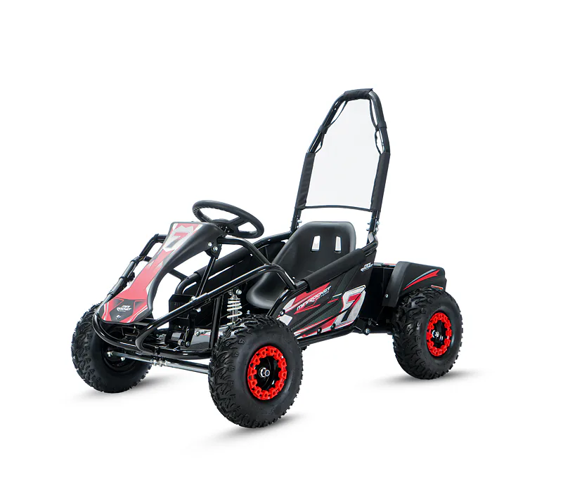 Akumulátorová Bugina MiniRocket MudMonster 1000W, červená