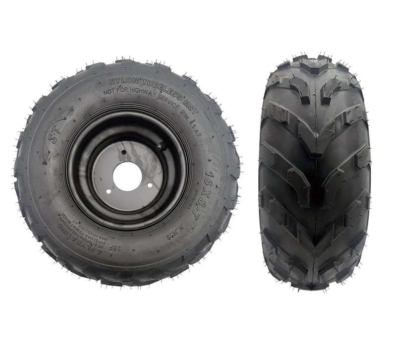 Levé kolo s diskem 16x8-7" V-Profil, ocelový ráfek 3 díry