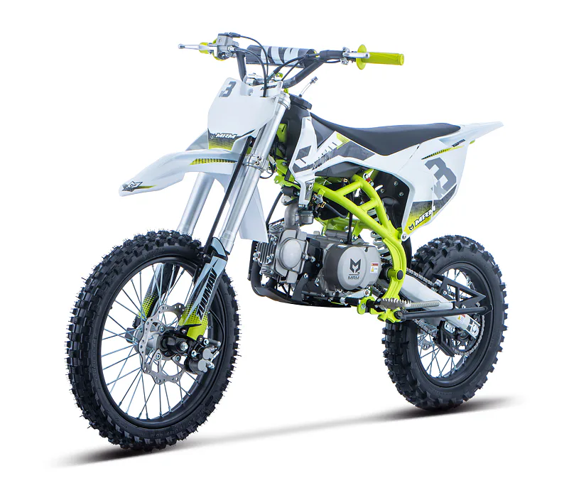 Pitbike Zuumav K3 125cc 17"/14" zelený