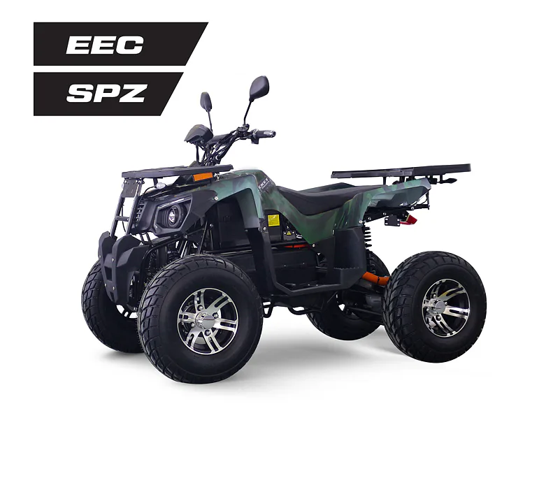 Elektrická čtyřkolka MiniRocket GreenLander 3000W SPZ, green camo