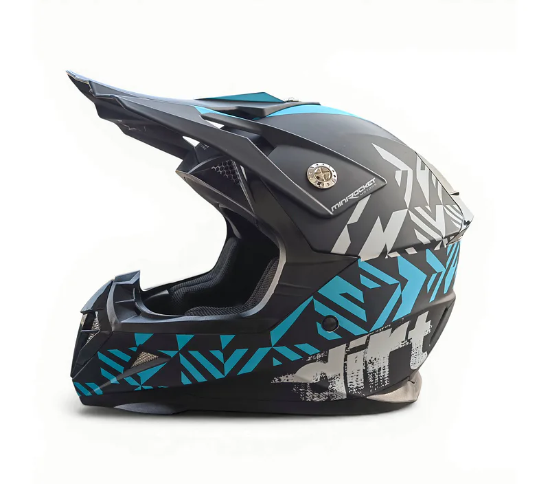 Dětská cross helma MiniRocket DIRT, Blue