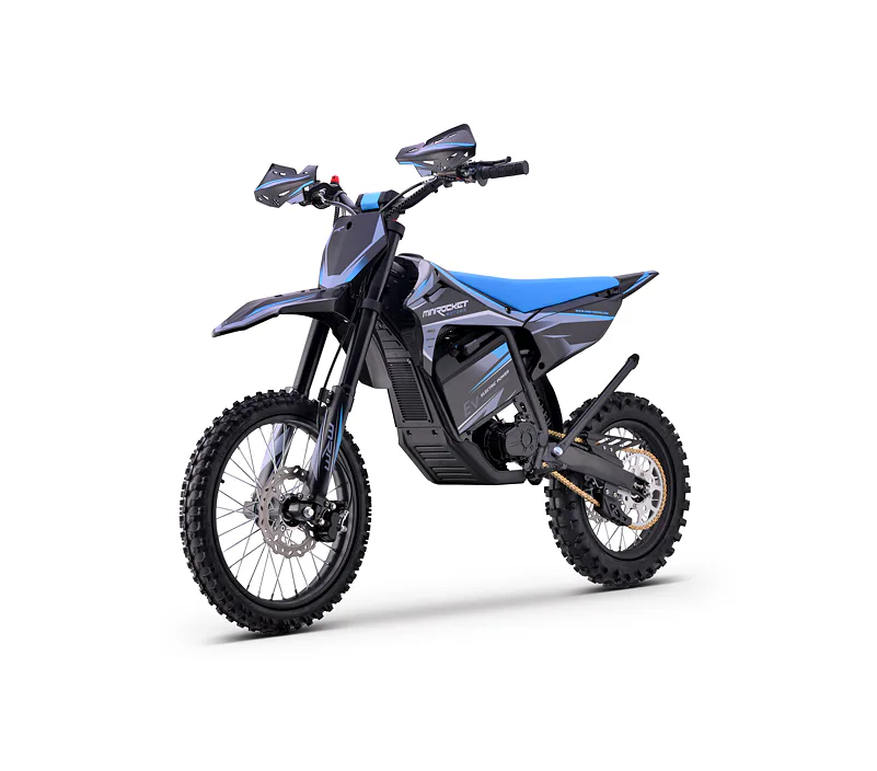 Elektrický pitbike MRM eBeast 8000W 17"/14" modrý