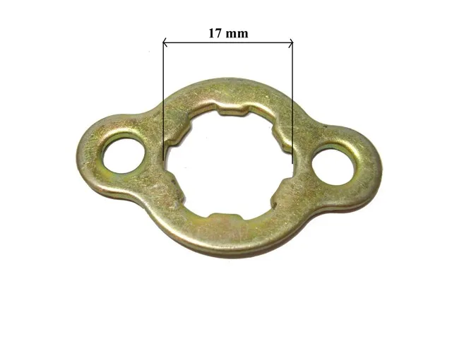 Zajišťovací podložka řetězového kolečka, 17mm