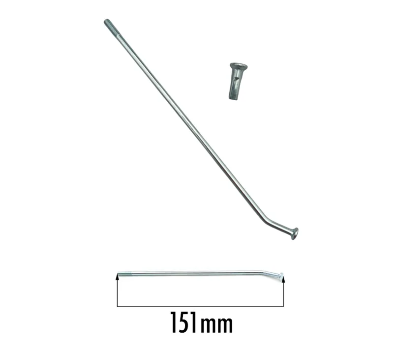 Drát/špice do předního kola 14" 151mm