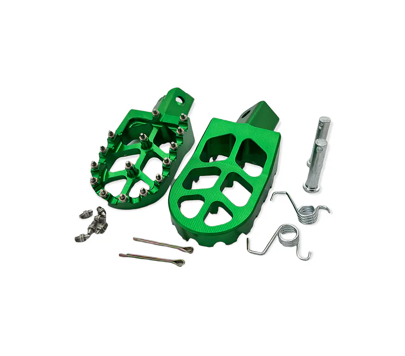 CNC ALU stupačky PRO zelené