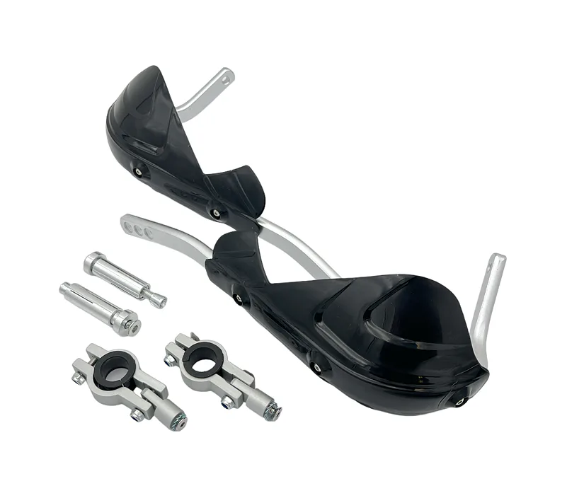 Pitbike blastry, chrániče rukou plast, hliník, černé