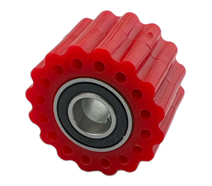 Rolnička řetězu 10mm, červená typ5