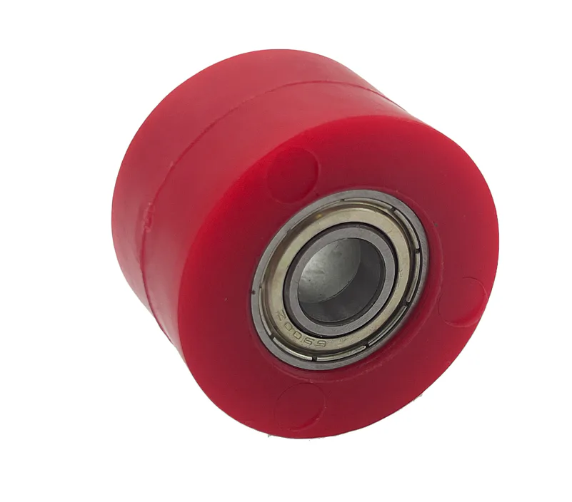 Rolnička řetězu 10mm, červená typ6