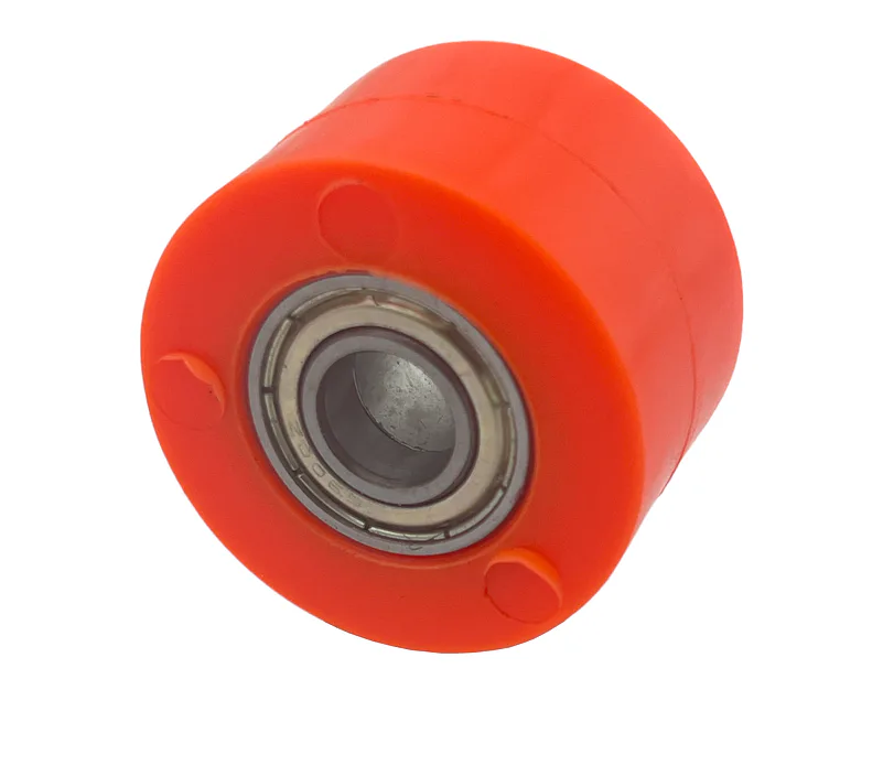 Rolnička řetězu 10mm, oranžová typ6