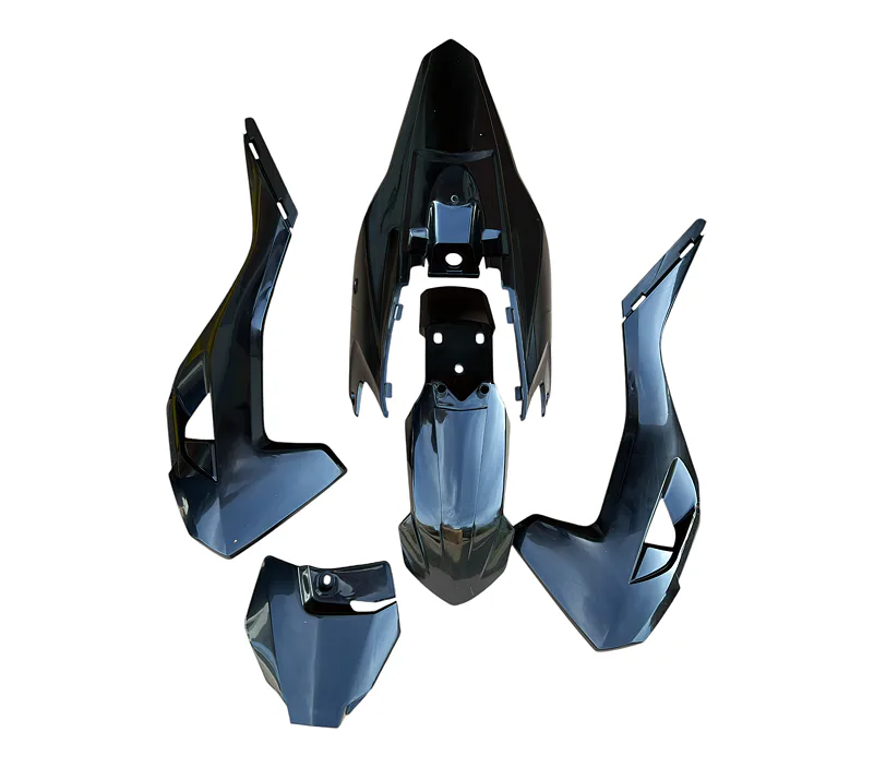 Sada plastů pro pitbike řady DK, černá