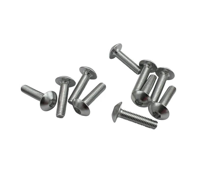 Sada ALU šroubů M5X20mm, stříbrná (10ks)