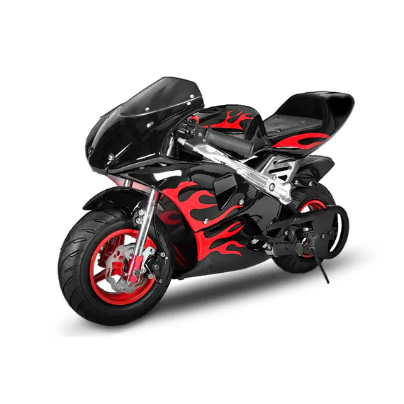Minibike FLAME EDITION, černá-červená