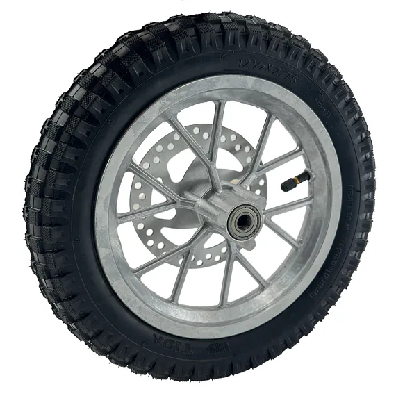 Kompletní přední kolo pro minicross 8"